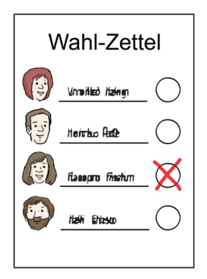Wahlzettel