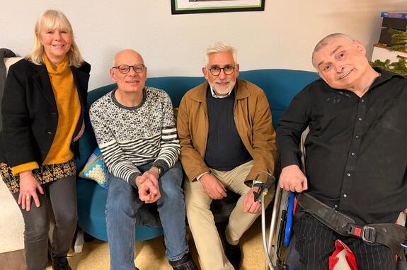 OB Lukat zu Besuch bei der Lebenshilfe