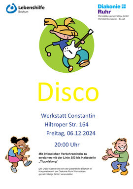 Disco im November verschoben