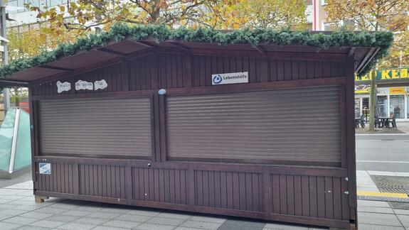 Weihnachtsmarktstand der Lebenshilfe Bochum
